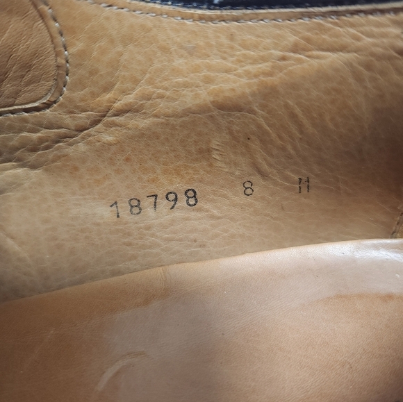 Magnanni Mens Wingtip Oxford Shoes Size 8 M Tormo Cognac Leather main image 4